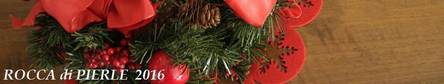 Logo Rocca di Pierle Natale 2016
